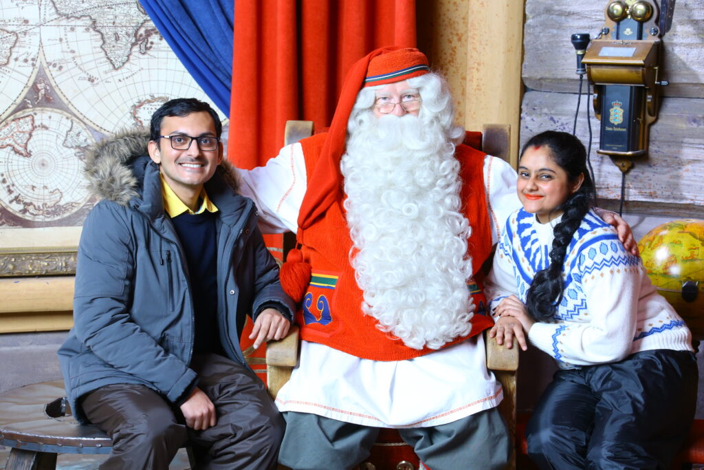 Meeting Father Santa