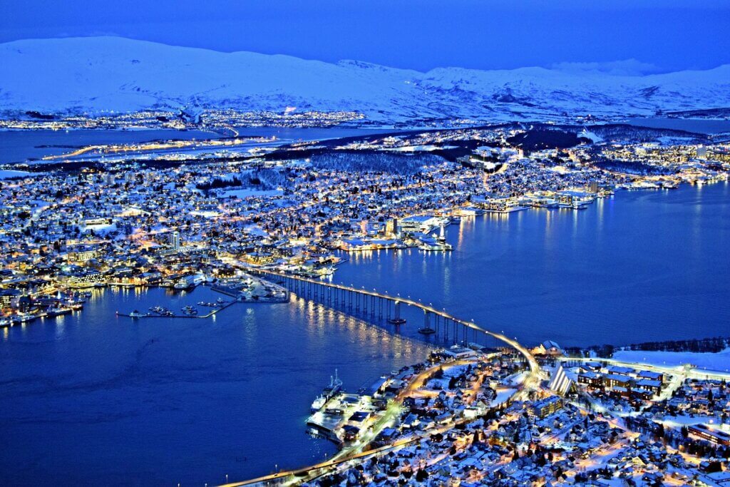 Fjellheisen Winter Afternoon Tromso