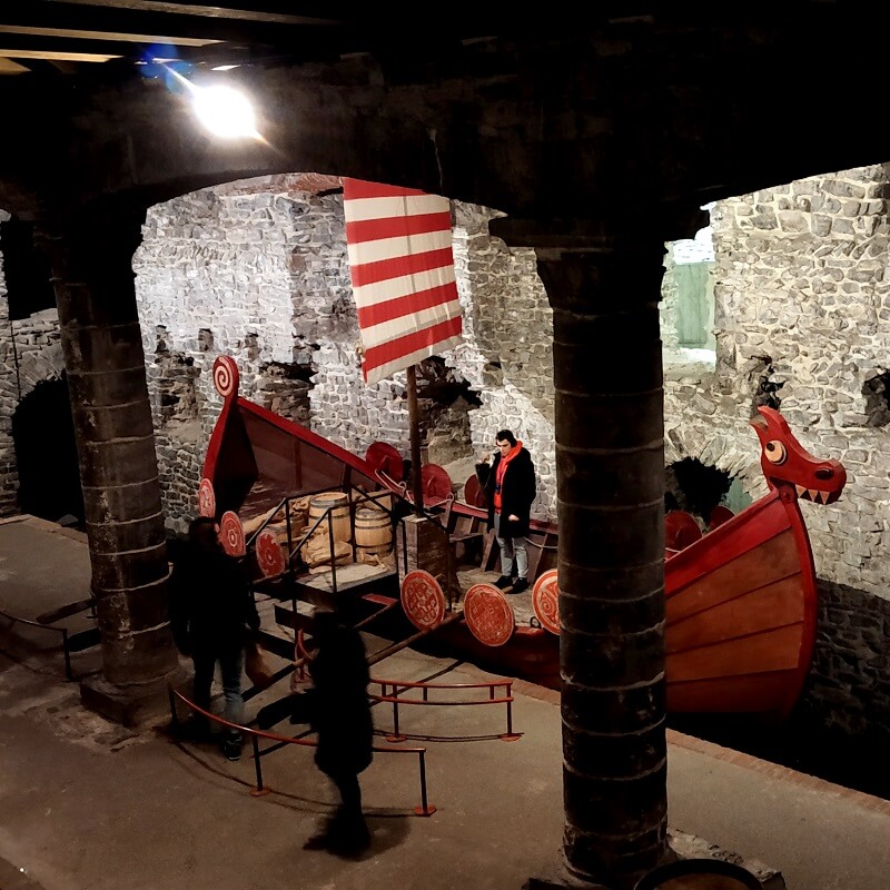 Boat Model inside Gravensteen