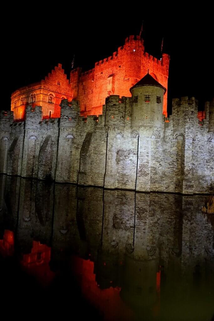 Gravensteen at Night