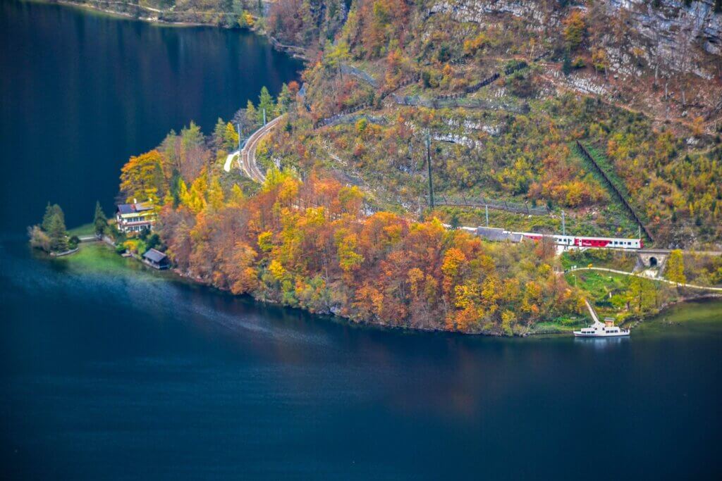 Train at Distance Hallstatt