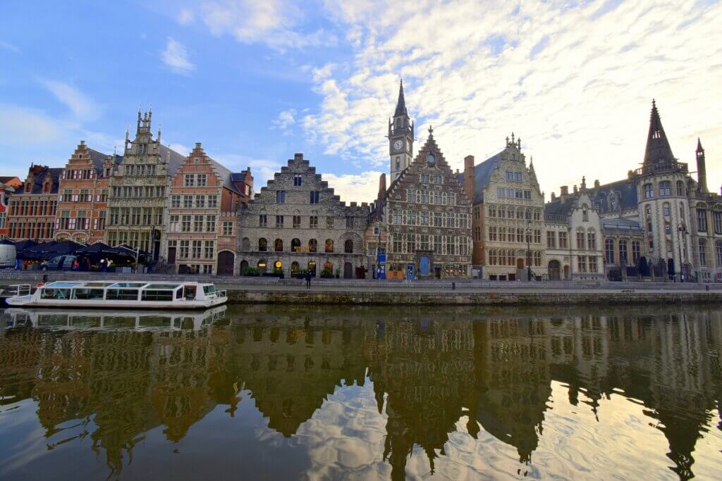 Reflection of the Buildings at Graslei