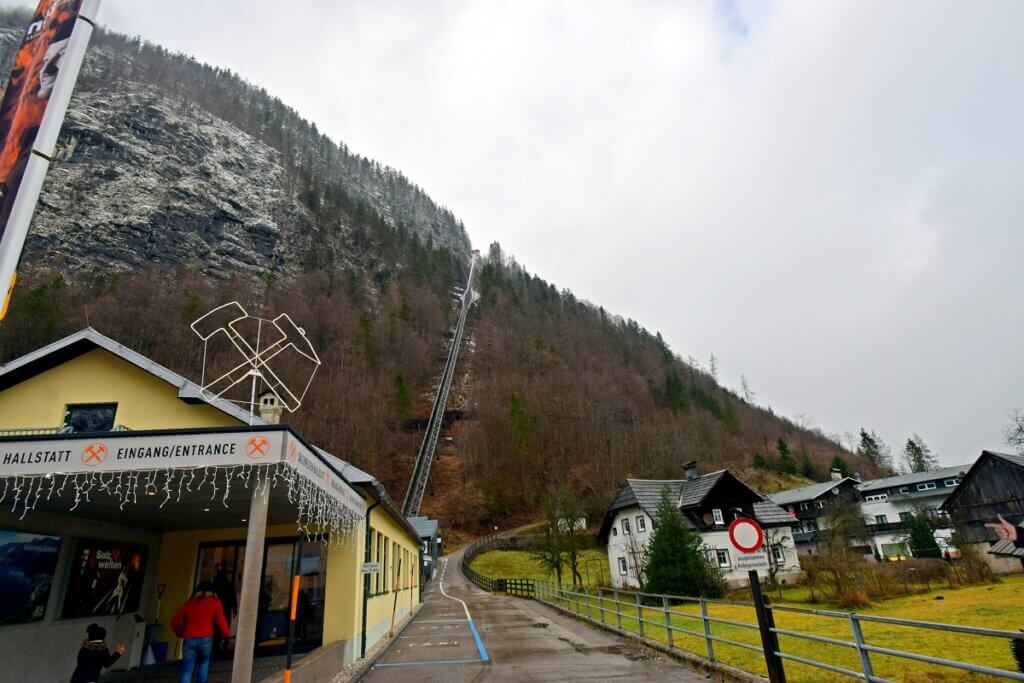 Hallstatt SaltMine Entrance