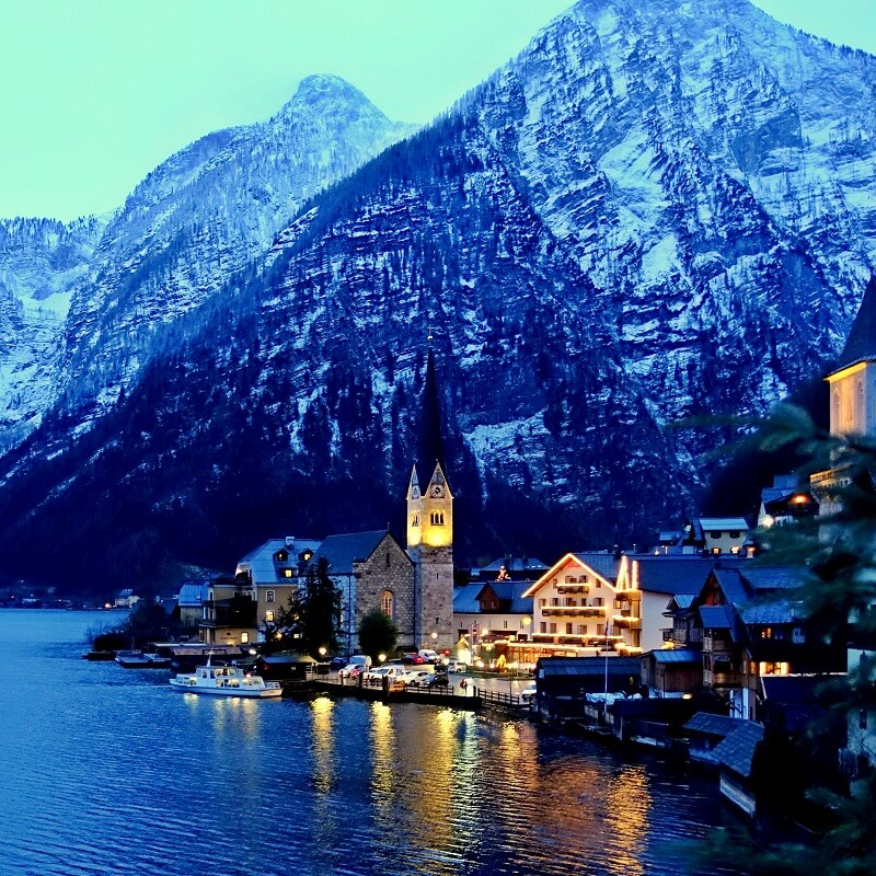 Postcard Angle Hallstatt