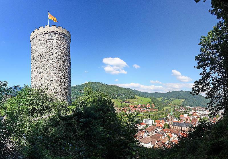 haus castle at Hausach