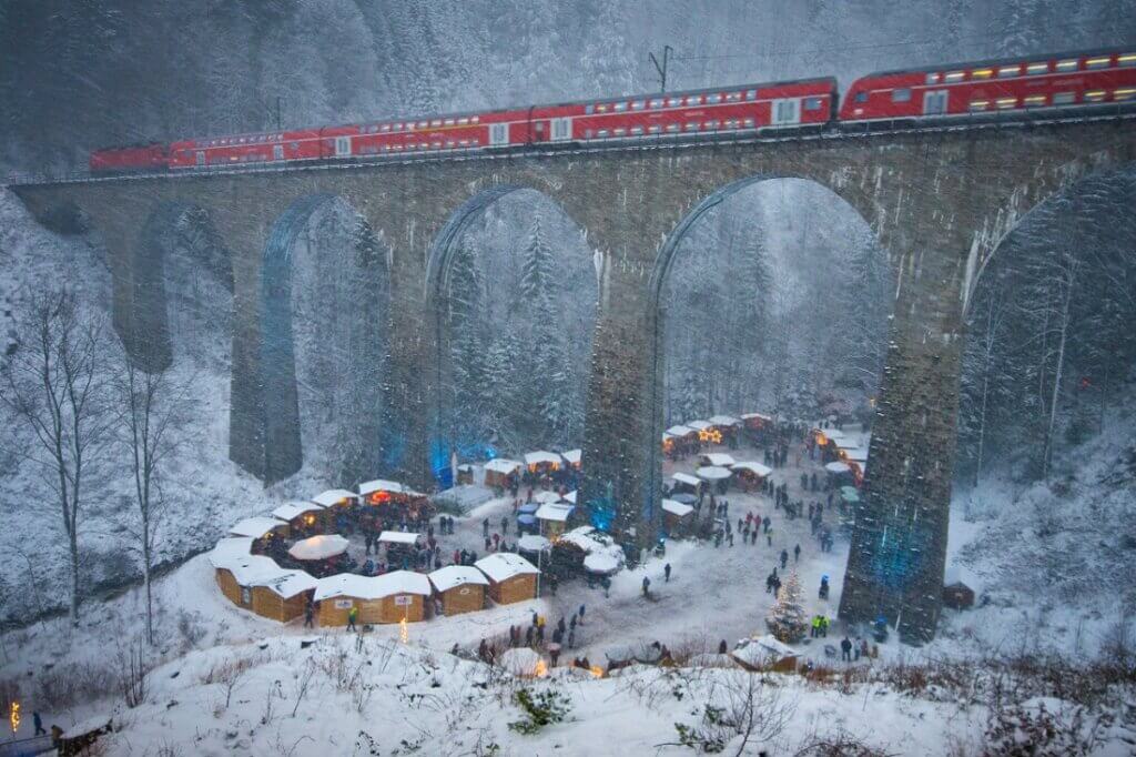 Ravenna Bridge in Winter