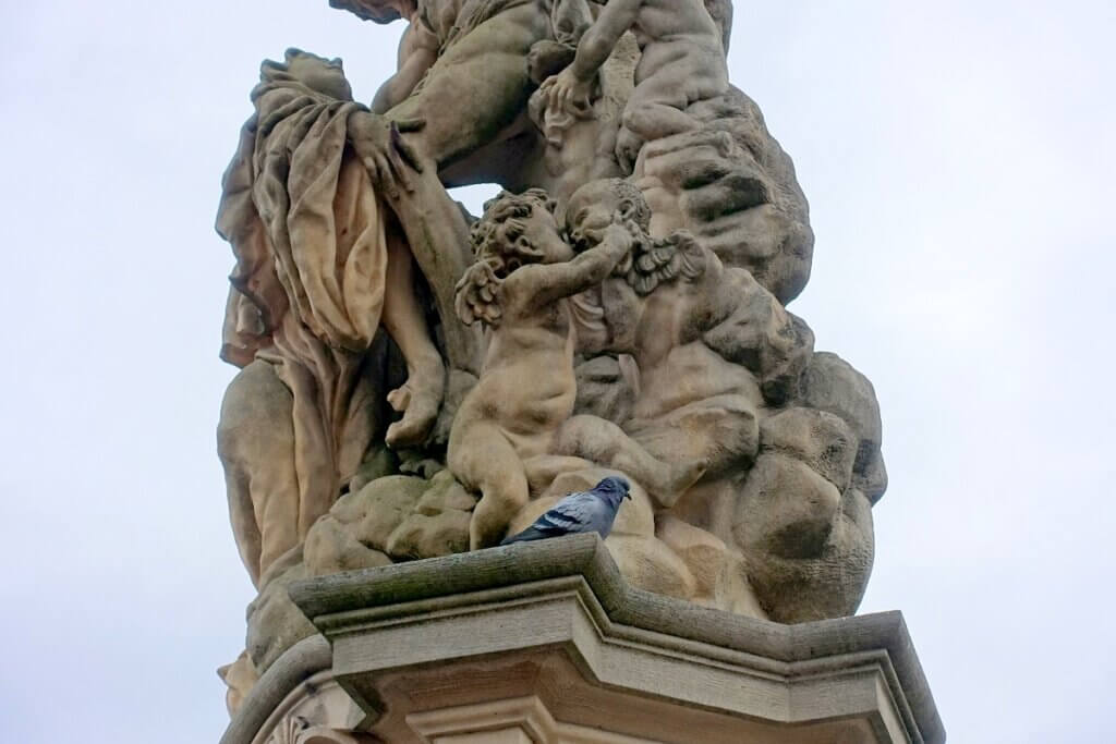 Baby Statue on Charles Bridge