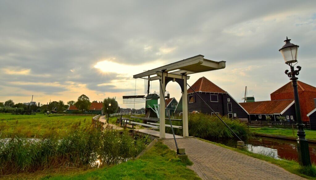 Zaanse Schans Sunset