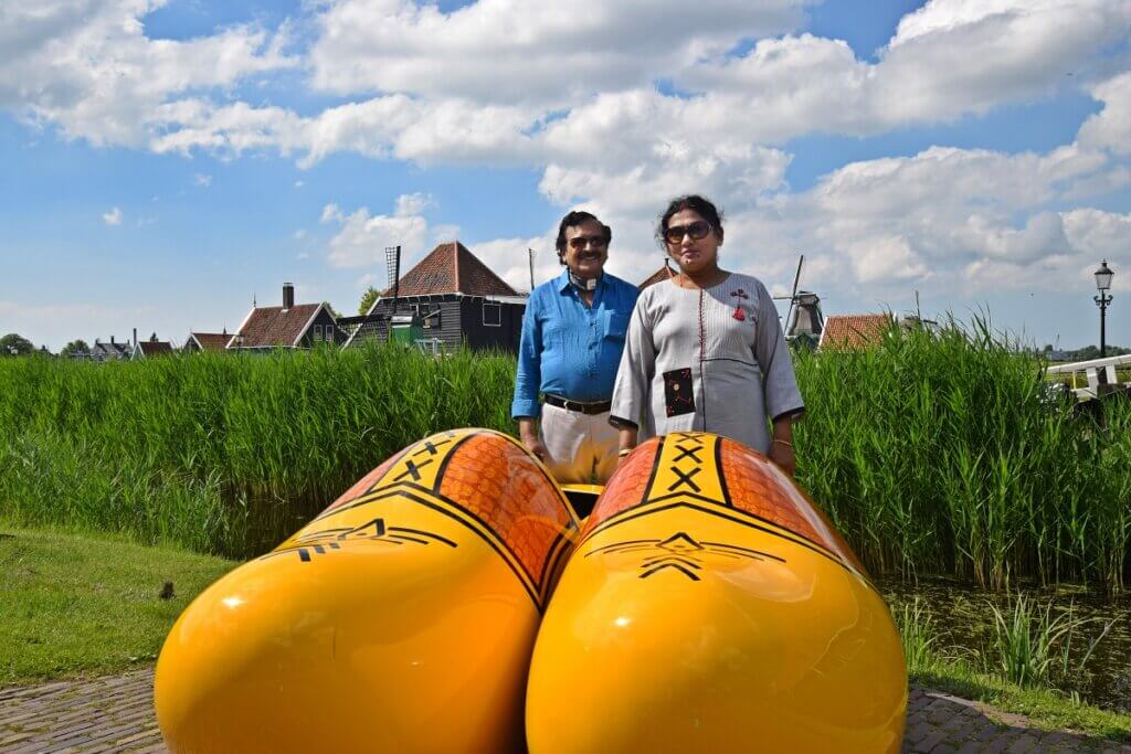 Parents at Zaanse Schans