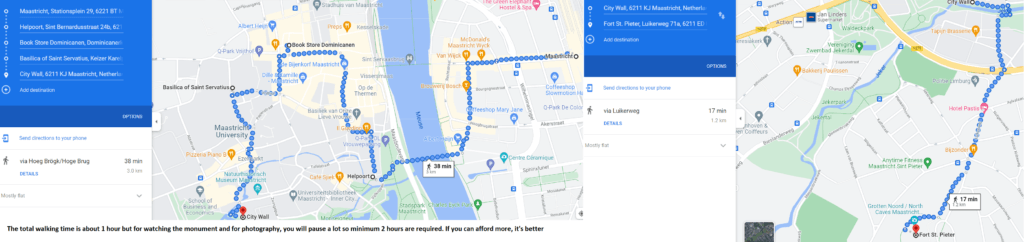 Maastricht City Google Map