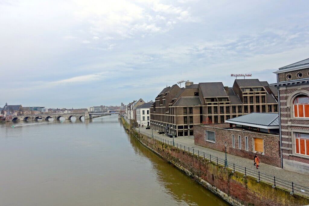 Meuse River at noon