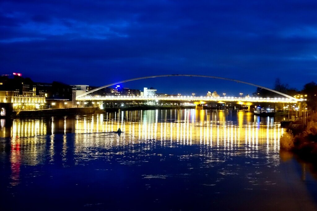 Meuse at night