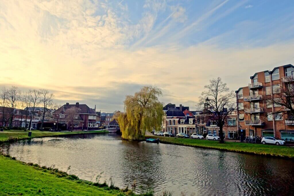 View from Bridge at Leiden
