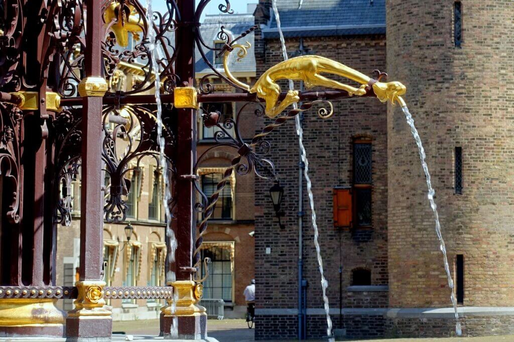 Fountain at The Hague