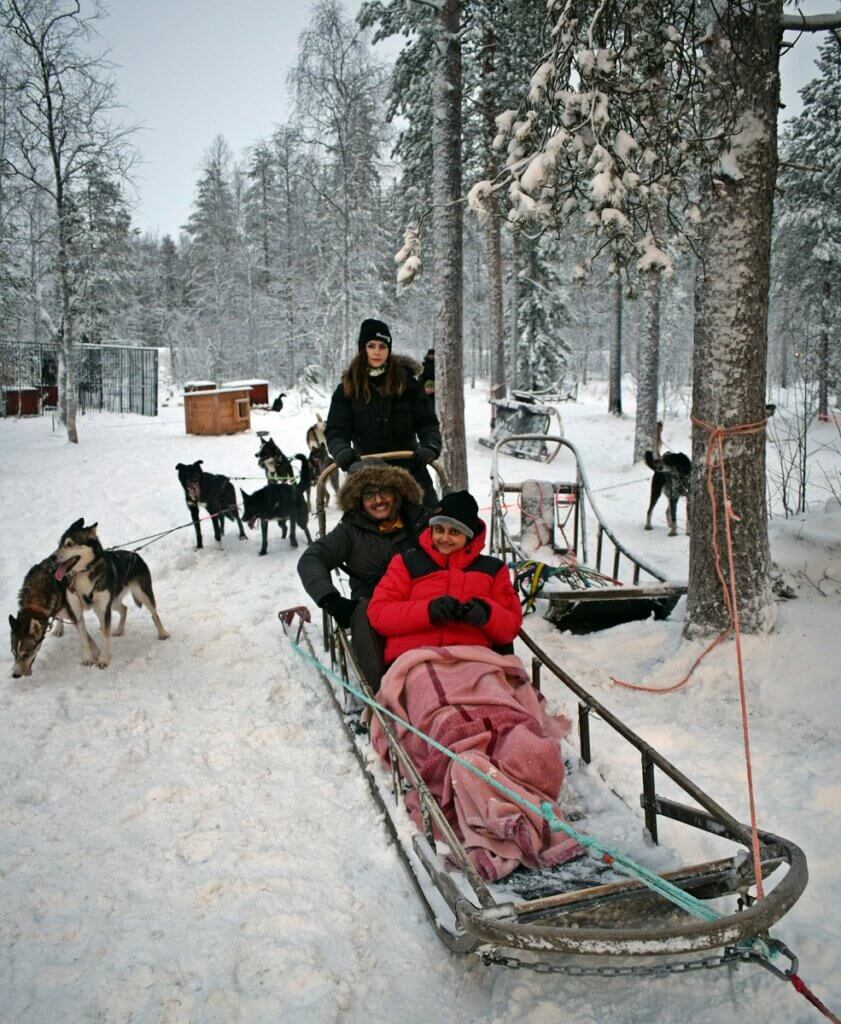 Preparing for a Husky Ride