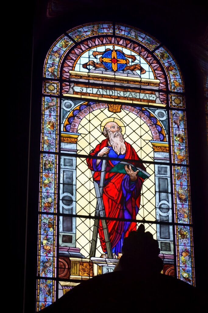 Glasswork Inside Stephen Basilica