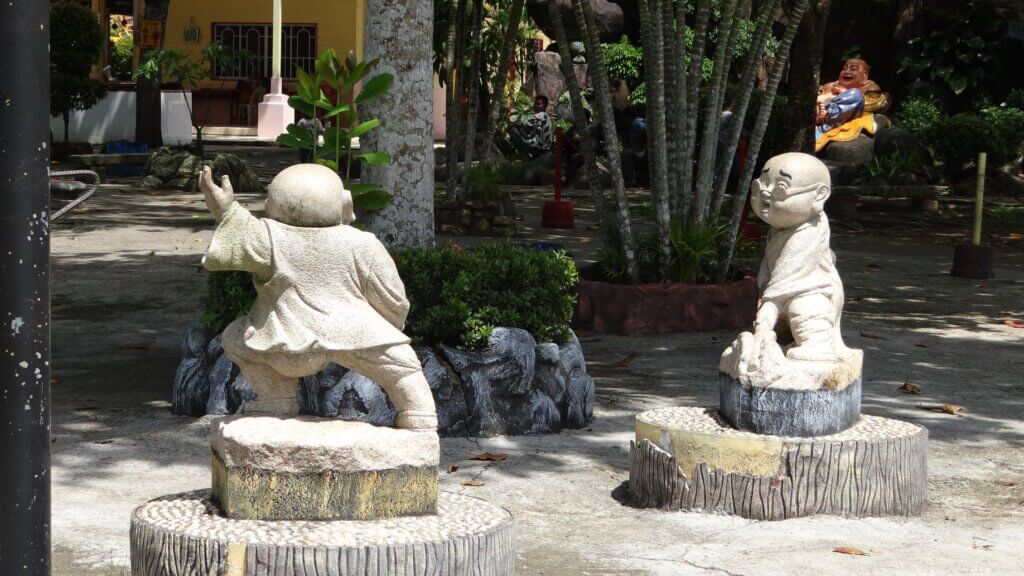 Funny Statues At Senggarang