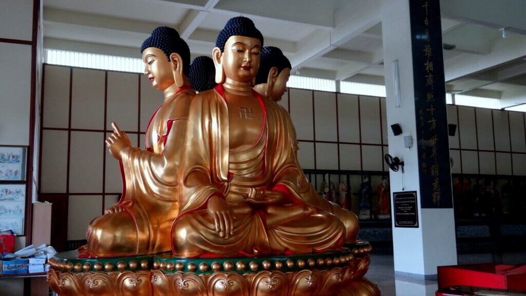 Statues Inside Guan Yin Temple